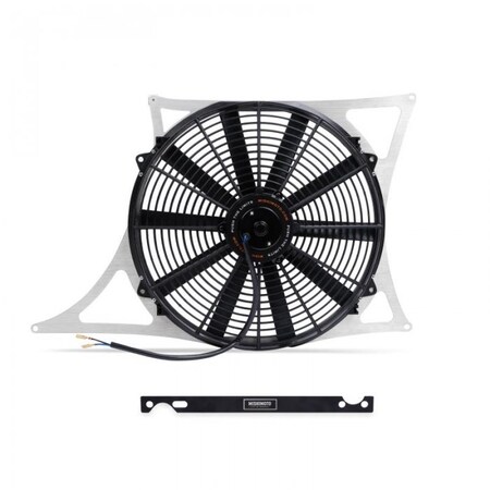 Mishimoto Electric Fan 1850 Cubic Feet Per Minute CFM 25 Length x 167 Height x 3 Depth MMFS-E46-01K